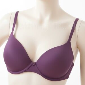 NWT Fit Fully Yours Smooth Sweetheart Bra 42DD Grape | Seamless T-Shirt Bra